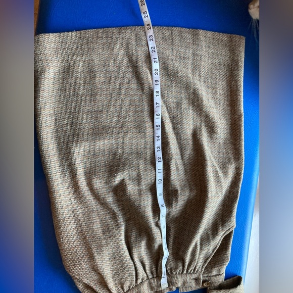 RARE & BURBERRY ESQUE Saks fifth avenues ladies suit SZ 7. Skirt & lined jacket - Picture 4 of 16